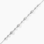 Bracelet Mademoiselle Argent Blanc Oxyde De Zirconium - Bracelets Femme | Histoire d&rsquo;Or