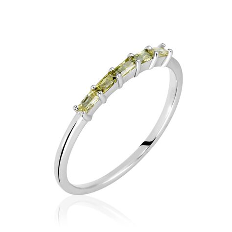 Bague Alexander Argent Blanc Oxyde De Zirconium - Bagues avec pierre Femme | Histoire d’Or