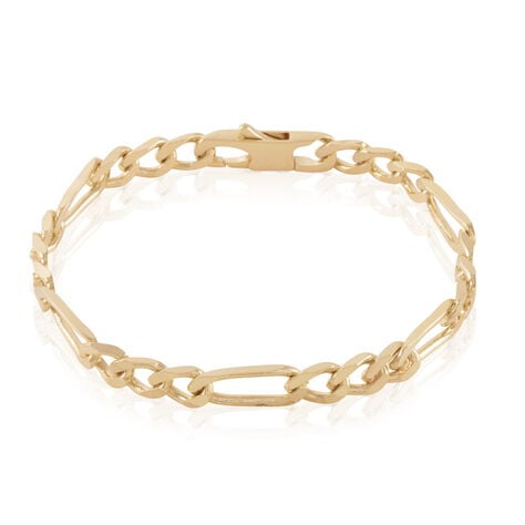 Bracelet Bixente Plaqu&eacute; Or Jaune - Bracelets cha&icirc;ne Femme | Histoire d&rsquo;Or