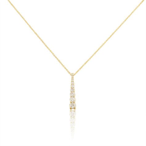 Collier Plaqué Or Beisiris Oxydes De Zirconium - Colliers Femme | Histoire d’Or