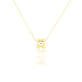 Collier Mae Ourson Or Jaune - Colliers Enfant | Histoire d’Or