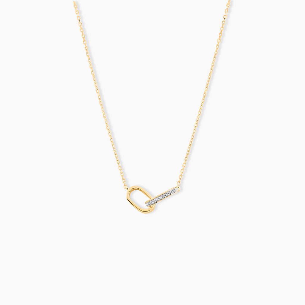 Collier Molana Or Jaune Diamant - Colliers Femme | Histoire d’Or