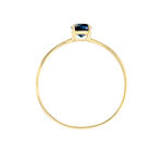 Bague Valentino Or Jaune Topaze - Bagues solitaires Femme | Histoire d&rsquo;Or