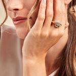 Bague Nelsie Plaqu&eacute; Or Dor&eacute; Oxyde De Zirconium - Bagues avec pierre Femme | Histoire d&rsquo;Or