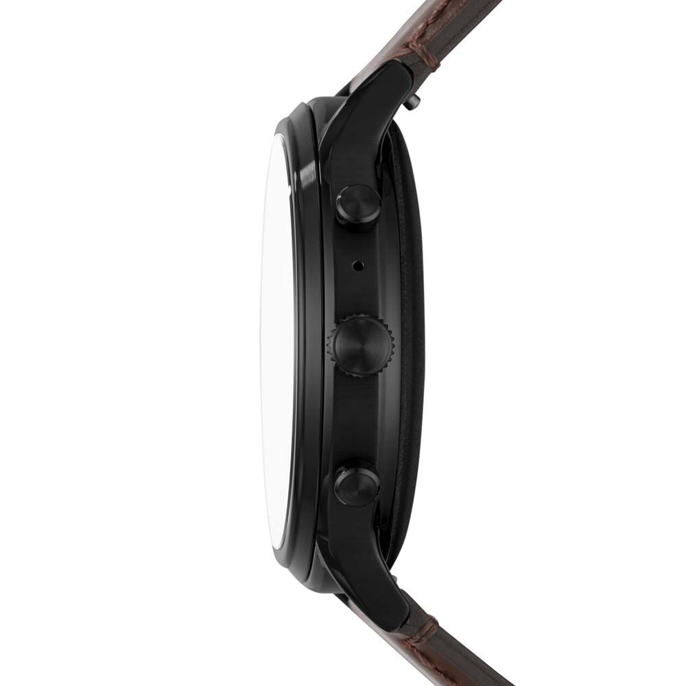 Montres Fossil FTW4026 Acier Boucle Ardillon Noir Ronde - HIMHBQN0XW0 •  Histoire d'Or