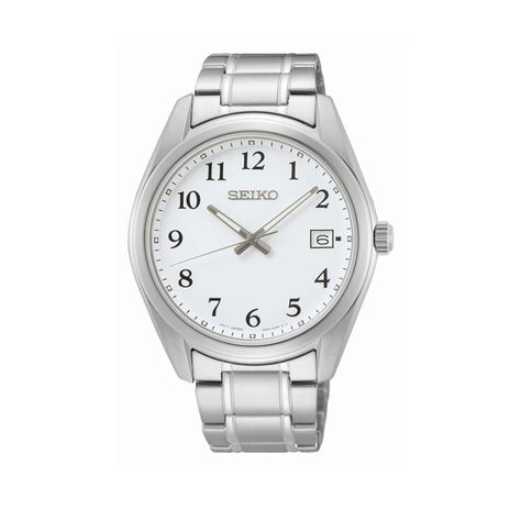 Montre Seiko Classique Blanc - Montres Homme | Histoire d’Or