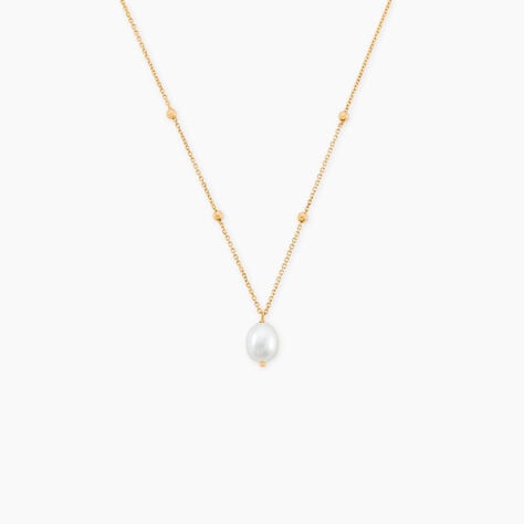 Collier Pearly Or Jaune Perle De Culture - Colliers Femme | Histoire d’Or