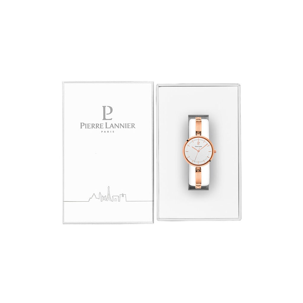 Montre Pierre Lannier Pretty Blanc - Montres Femme | Histoire d&rsquo;Or