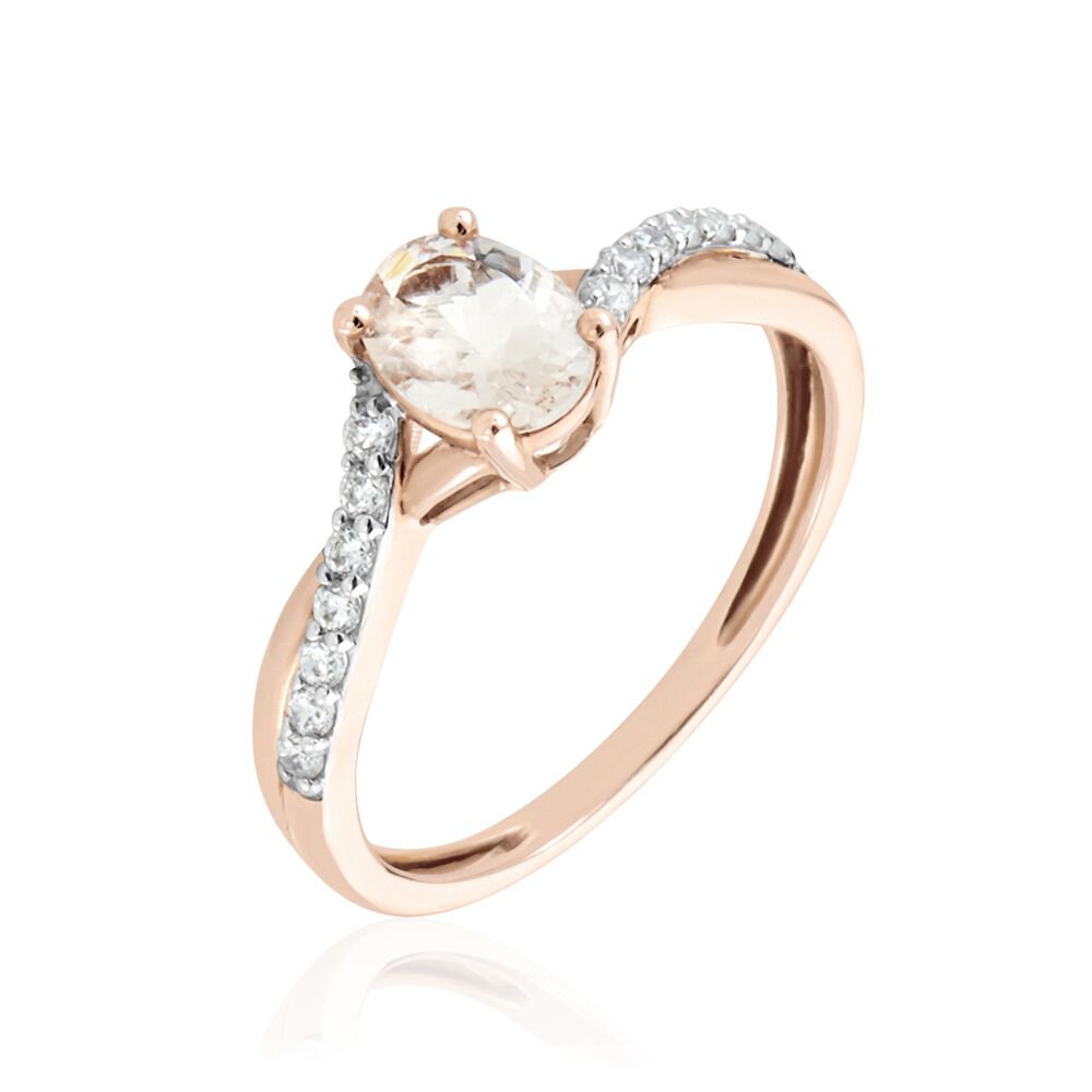Bague couleur hot sale or rose