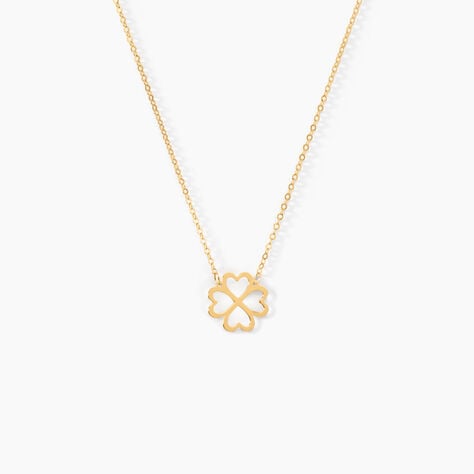 Collier Aquilegia Or Jaune - Colliers Femme | Histoire d’Or