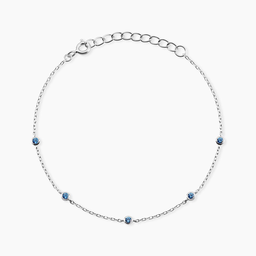 Bracelet Thesee Argent Blanc Oxyde De Zirconium - Bracelets Femme | Histoire d&rsquo;Or