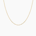 Chaine Or Jaune Stevia - Bijoux sans pierre Famille | Histoire d&rsquo;Or