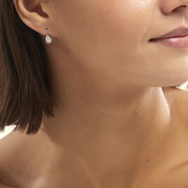 Boucles D'oreilles Pendantes Feyza Argent Blanc Oxyde De Zirconium - Boucles d'oreilles fantaisie Femme | Histoire d’Or