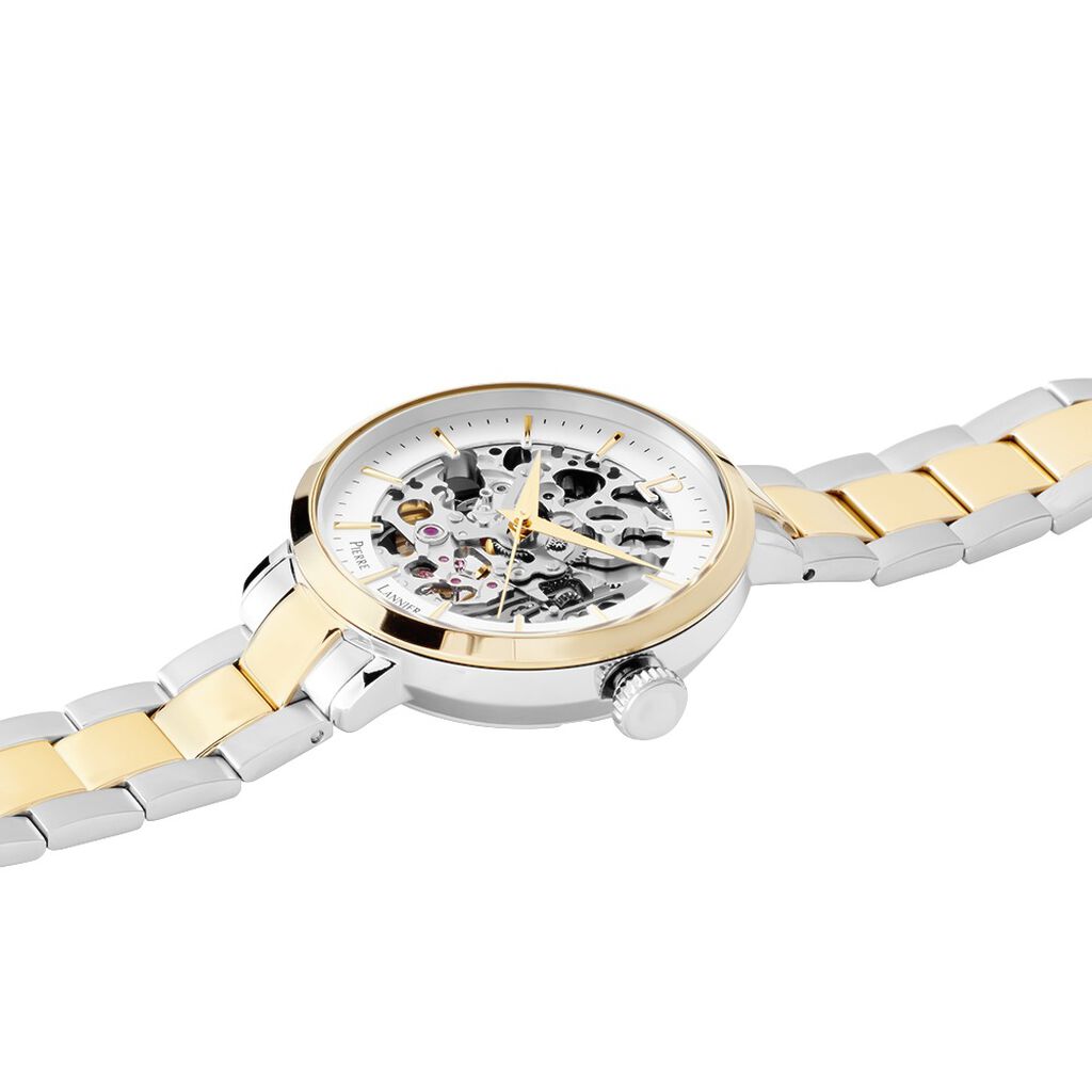 Montre Pierre Lannier Automatique 35 Acier Argenté - Montres Femme | Histoire d’Or