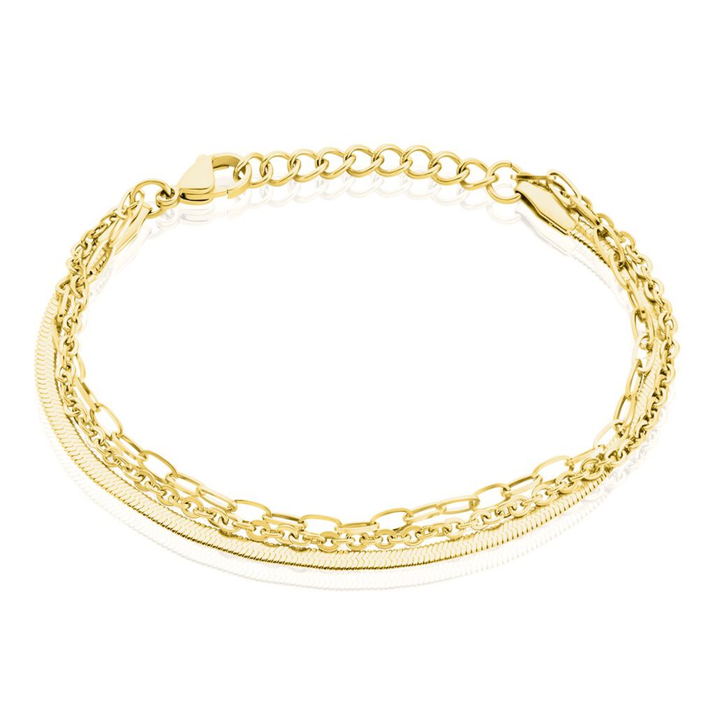 Bracelet Cherilyn Acier Doré