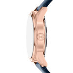 Montre Fossil Pearson Bleu - F&ecirc;te des p&egrave;res Homme | Histoire d&rsquo;Or