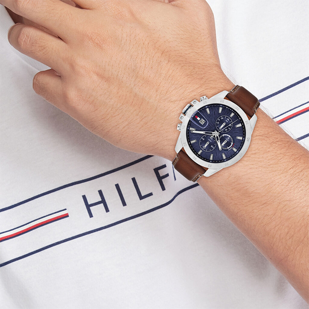 Montre Tommy Hilfiger Jameson Bleu - Montres Homme | Histoire d’Or