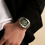 Montre Philipp Plein Hexagon Phantom Vert - Id&eacute;es cadeaux Homme | Histoire d&rsquo;Or