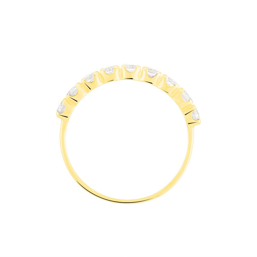 Alliance Marlin Or Jaune Oxyde De Zirconium - Alliances Femme | Histoire d&rsquo;Or