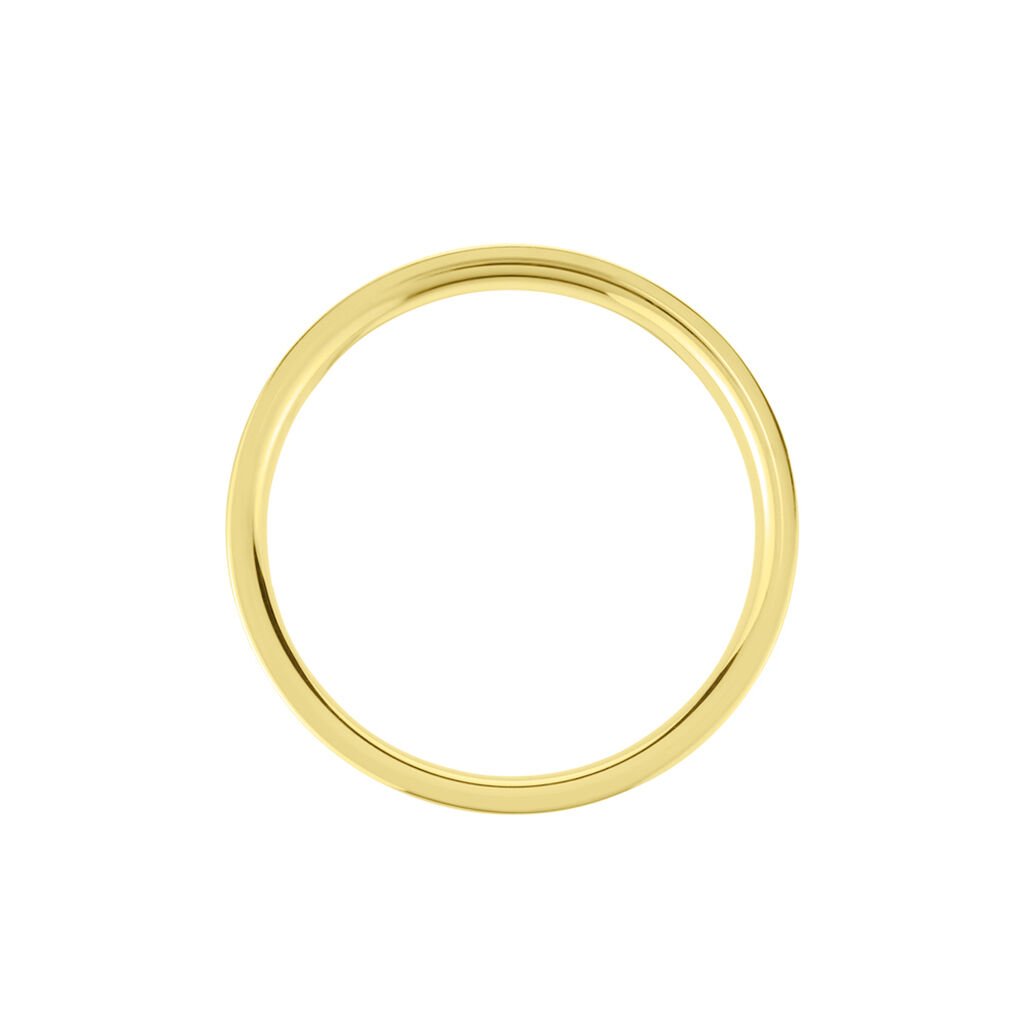Alliance Or Jaune Gaaia Ruban Confort - Alliances Femme | Histoire d’Or