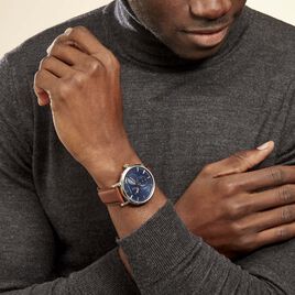 Montre Pierre Lannier Collection Evidence Bleu - Montres Homme | Histoire d’Or