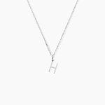 Pendentif Ionia Lettre Or Blanc - Pendentifs Famille | Histoire d&rsquo;Or