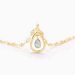 Collier Or Jaune Abhay Diamants - Colliers Femme | Histoire d&rsquo;Or