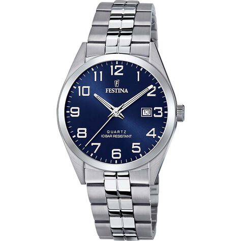 Montre Festina Classic Bleu - Montres Homme | Histoire d’Or