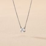 Collier One Or Blanc Diamant - Colliers Femme | Histoire d&rsquo;Or