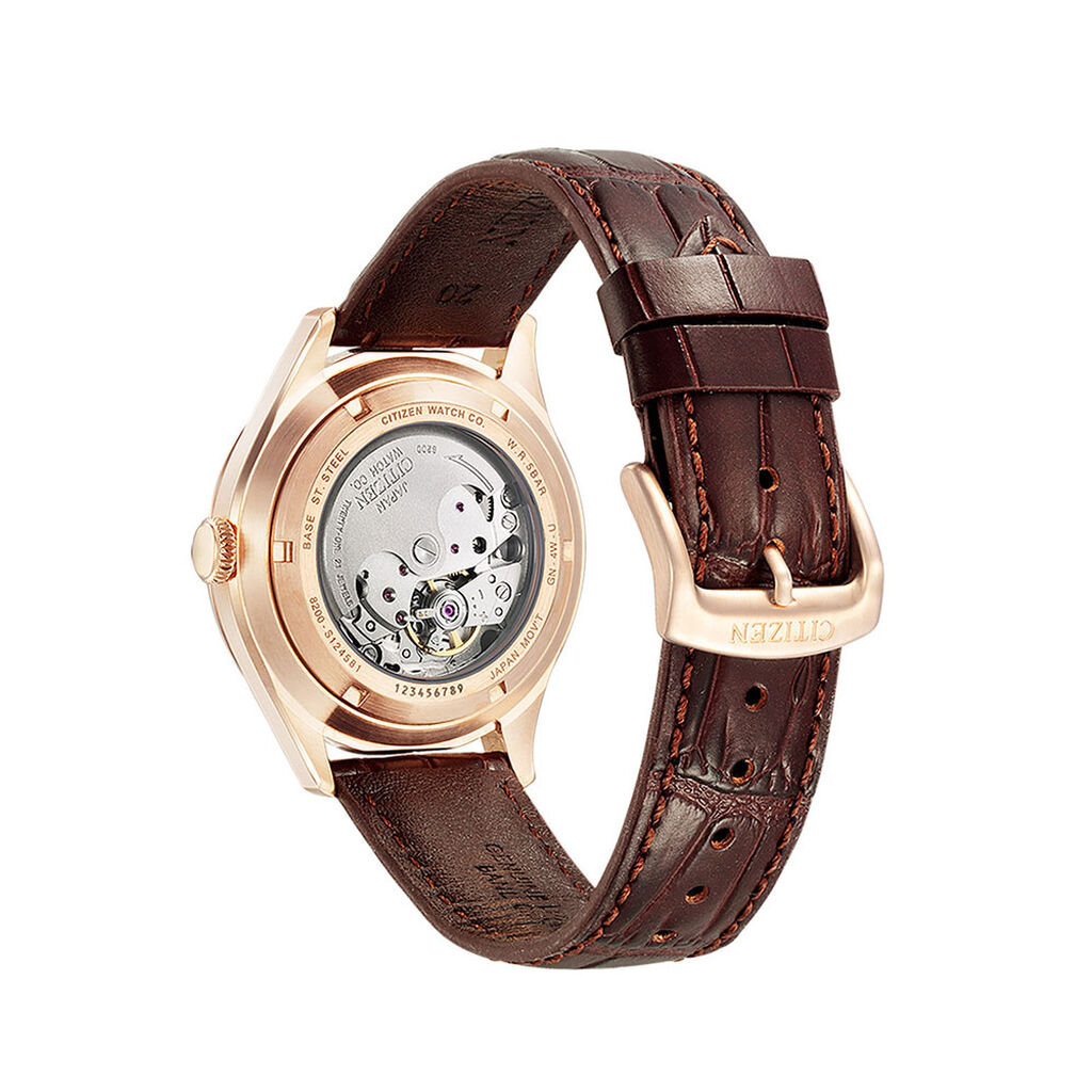 Montre Citizen C7 Mechanical Blanc - Montres Homme | Histoire d&rsquo;Or