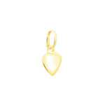 Pendentif Eudocie Coeur Mat Et Brillant Or Jaune - Pendentifs Famille | Histoire d&rsquo;Or