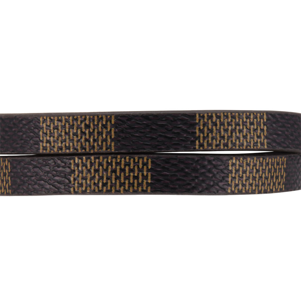 Bracelet Jourdan Chicago Cuir Noir Et Marron - Bracelets Homme | Histoire d&rsquo;Or