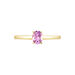 Bague Lily Or Jaune Amethyste - Bagues solitaires Femme | Histoire d’Or