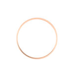 Alliance Effet Perle Ruban Plat Or Rose - Alliances Unisex | Histoire d&rsquo;Or