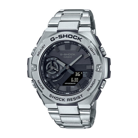 Montre Hybride Casio G-shock G-steel Noir - Montres connectées Homme | Histoire d’Or
