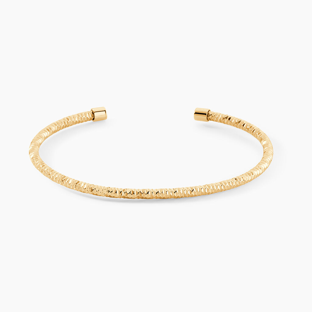 Bracelet Jonc Eldreda Or Jaune - Bracelets joncs Femme | Histoire d&rsquo;Or