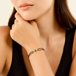 Bracelet Lucky Gems Or Jaune Malachite - Bracelets Coulissants Femme | Histoire d&rsquo;Or