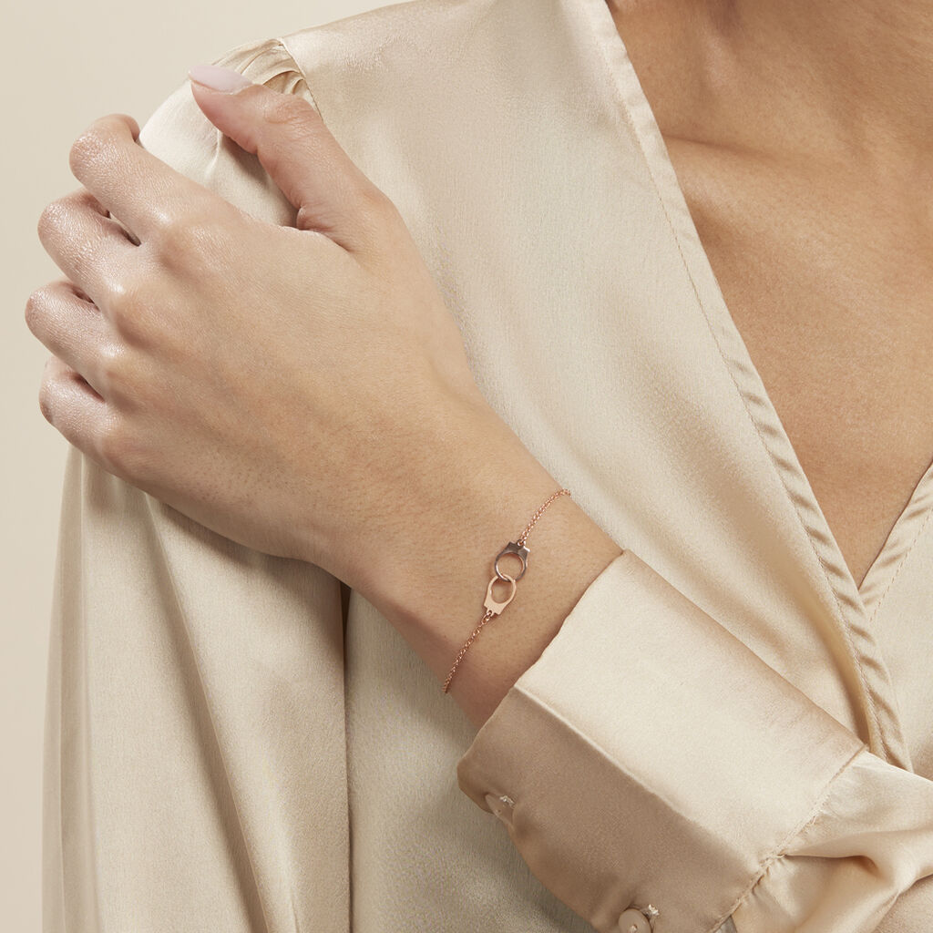 Bracelet Argent Rose Kim - Bracelets Femme | Histoire d’Or