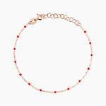 Bracelet Polka Argent Rose - Bijoux sans pierre Femme | Histoire d&rsquo;Or