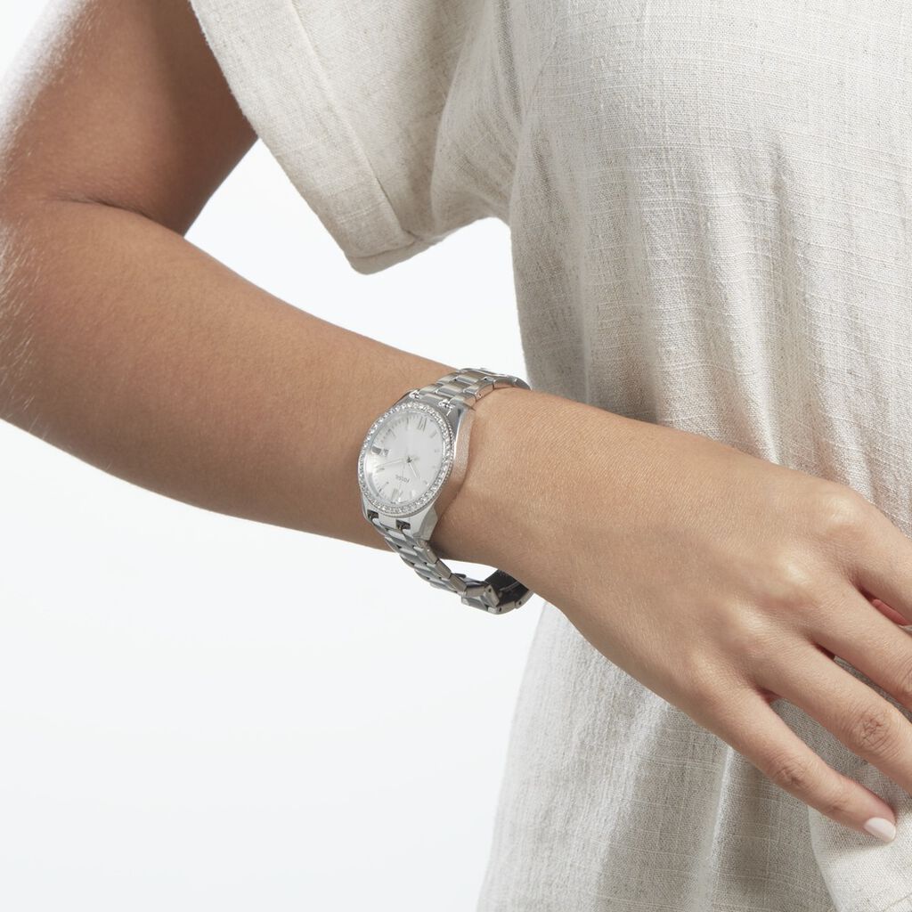 Montre Fossil Scarlette Mini Argente - Montres Femme | Histoire d’Or