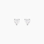 Boucles D'oreilles Puces Breana Argent Blanc Oxyde De Zirconium - Boucles d'oreilles fantaisie Femme | Histoire d&rsquo;Or