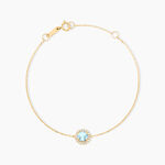Bracelet Munira Or Jaune Topaze Oxyde De Zirconium - Bracelets Femme | Histoire d&rsquo;Or