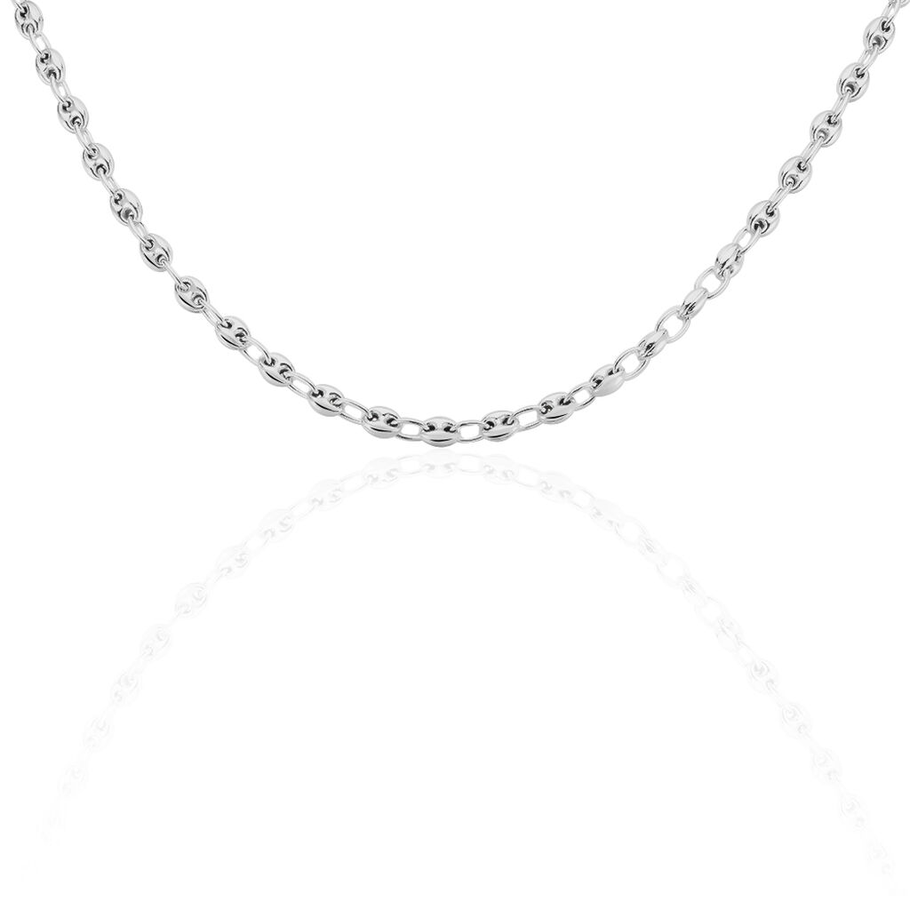 Collier Carrus Argent Blanc - Chaines Femme | Histoire d&rsquo;Or