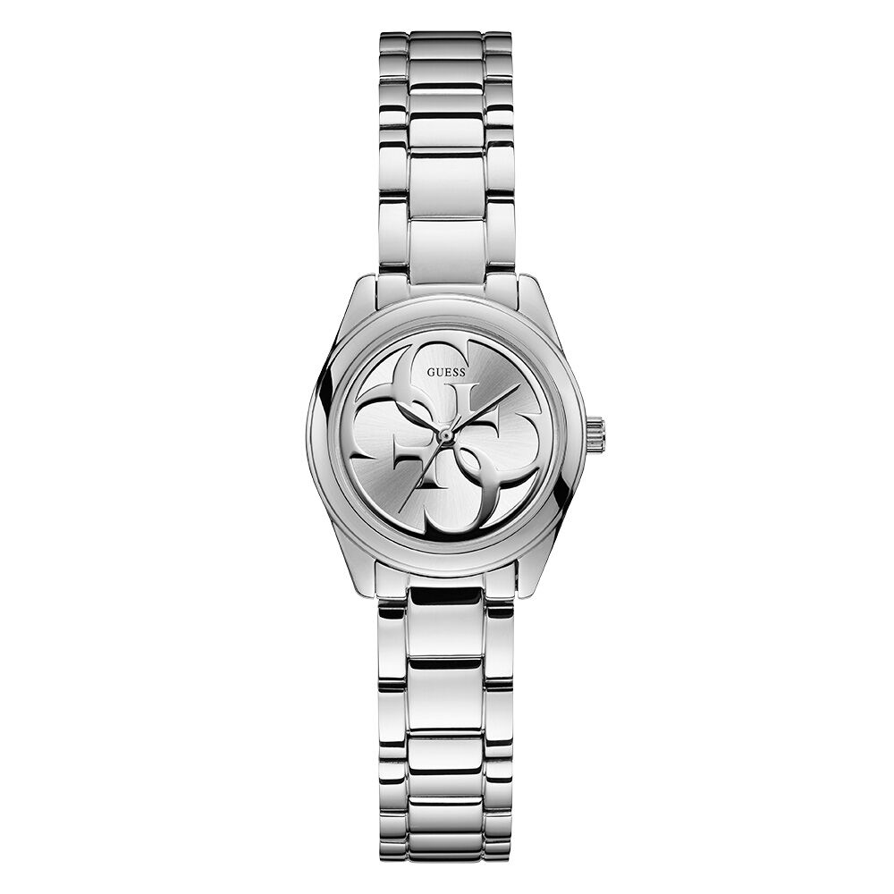 Montres Guess W1147L1 Acier Boucle déployante simple Blanc Ronde -  HIMFBQF0M50 • Histoire d'Or