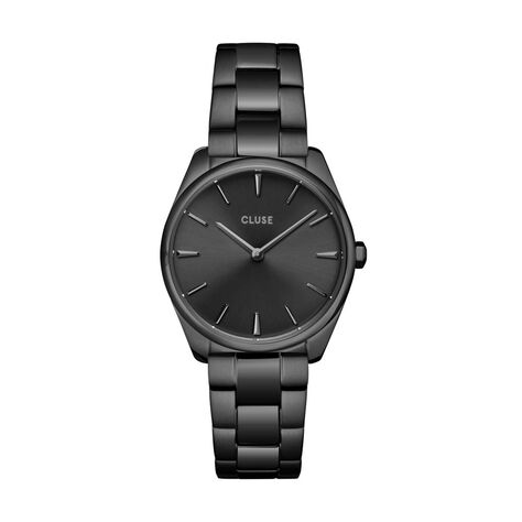 Montre Cluse Féroce Petite Noir - Montres Femme | Histoire d’Or