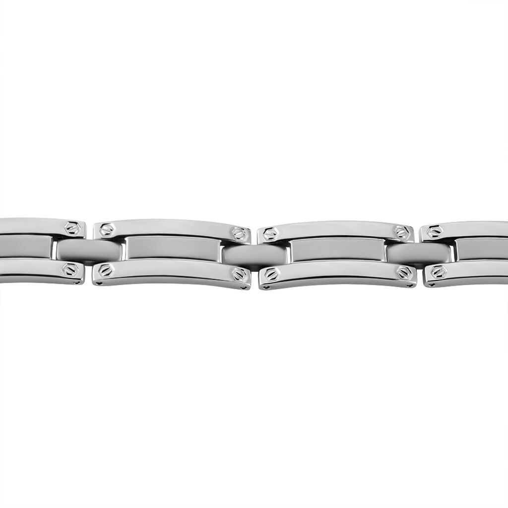 Bracelet Hector Acier Blanc - Bracelets Homme | Histoire d’Or