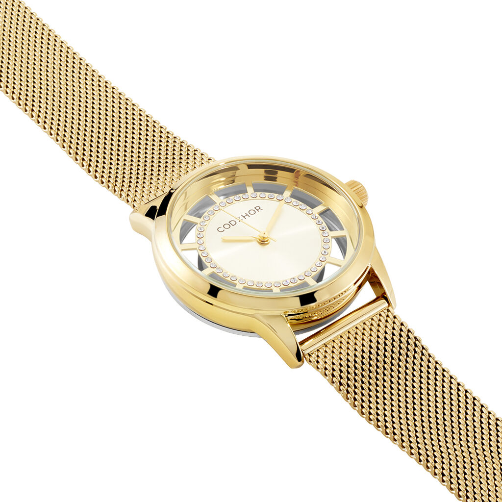 Montre Codhor Cloe Dor&eacute; - Montres Femme | Histoire d&rsquo;Or