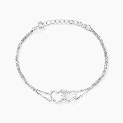 Bracelet Anne-ael Argent Blanc Oxyde De Zirconium - Bracelets Femme | Histoire d’Or