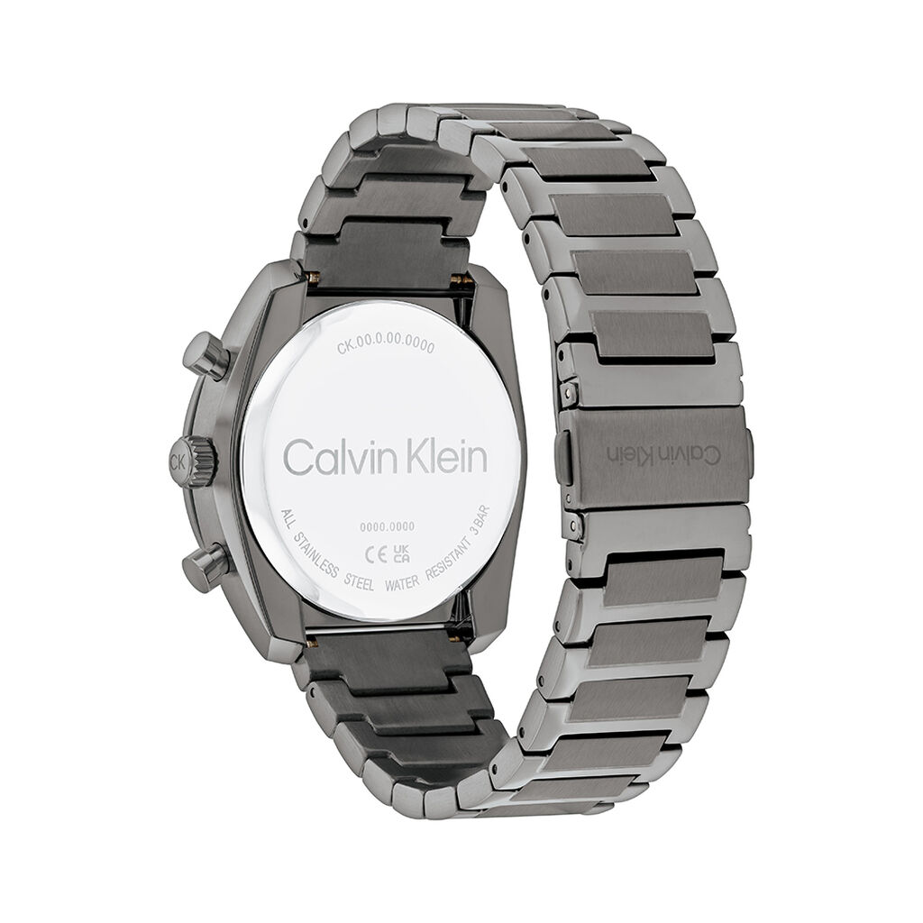 Montre Calvin Klein Ck Flex Multifonctions Noir - F&ecirc;te des p&egrave;res Homme | Histoire d&rsquo;Or
