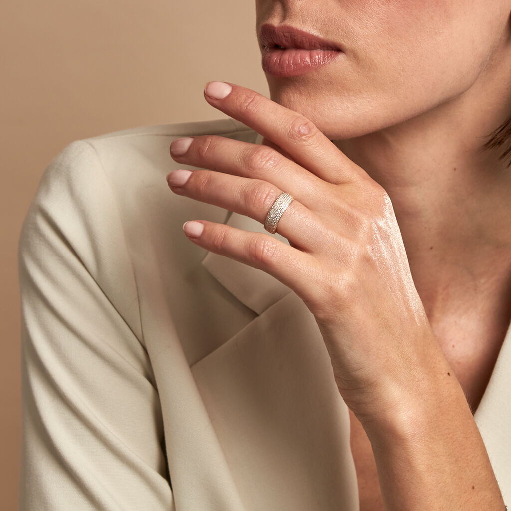 Bague Charlotte Or Jaune Diamant - Bagues avec pierre Femme | Histoire d’Or
